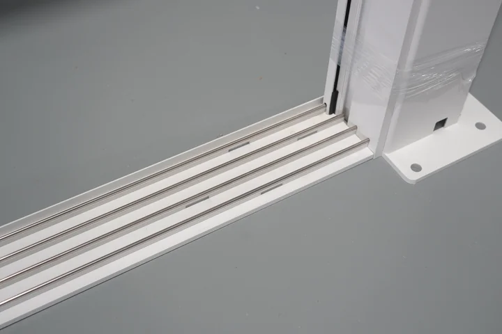 Sliding door track