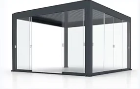 Glass enclosure